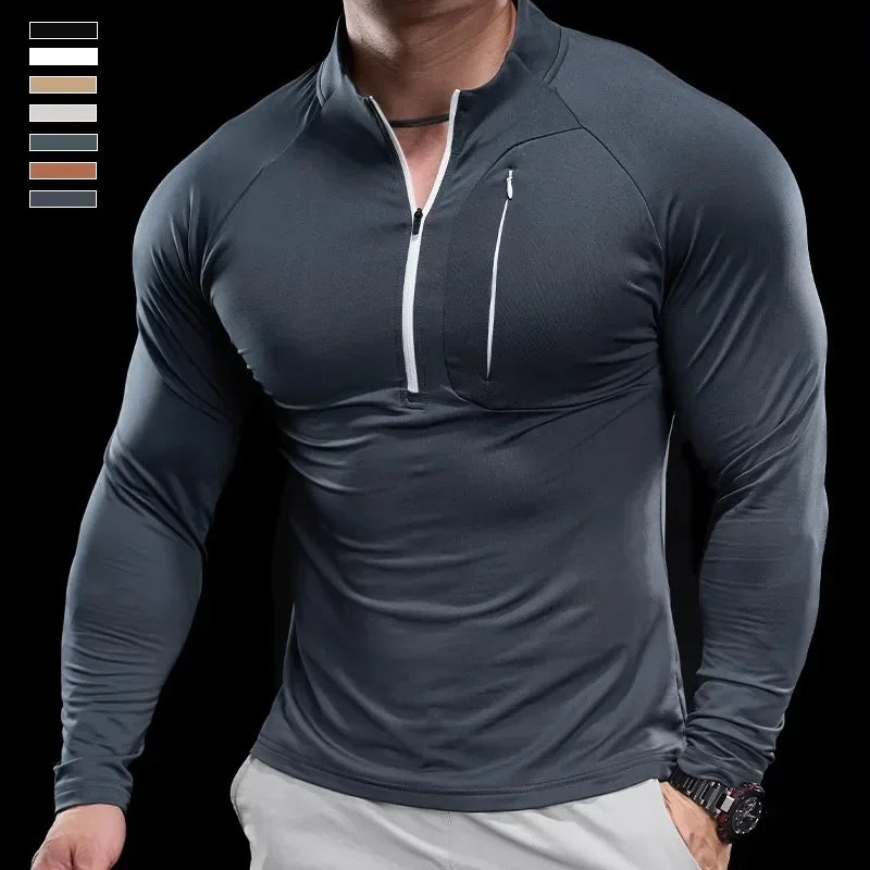 Sports Gym Fitness Quick-drying Breathable Long-sleeved T-shirt