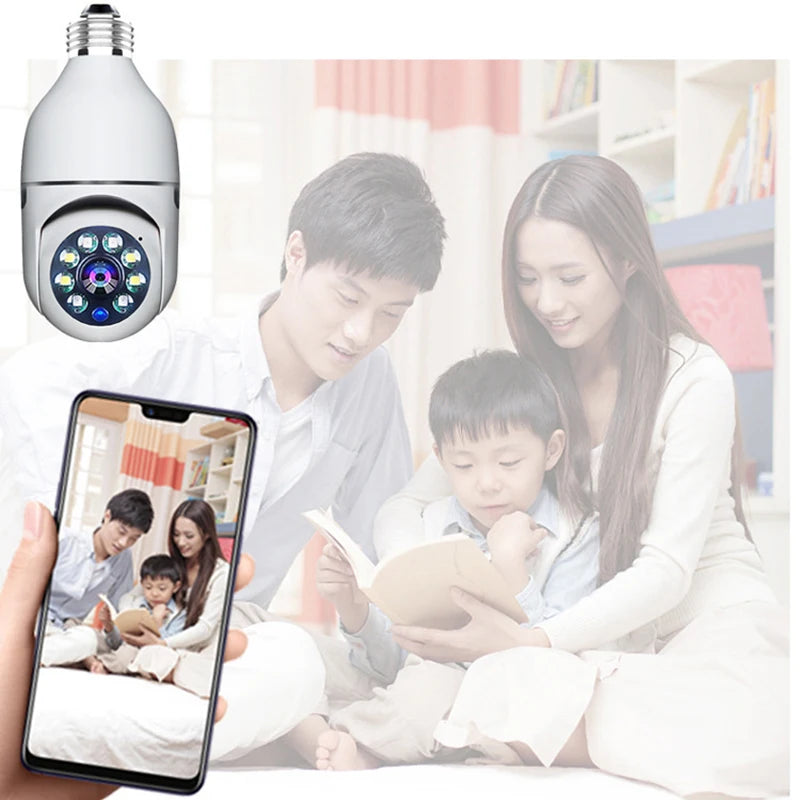 Smart Home 2.4G E27 Bulb Wifi Surveillance