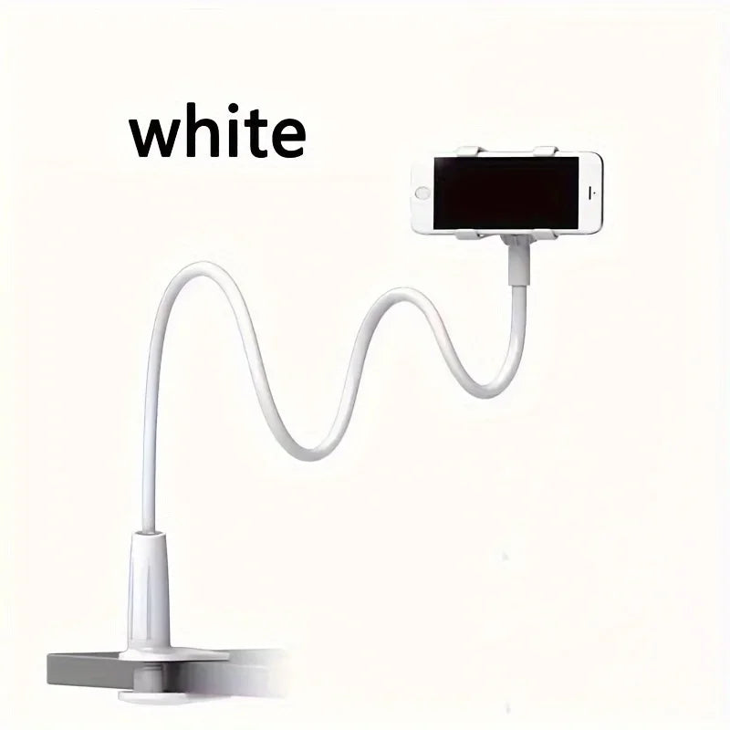 Phone Clip on Stand Holder with Grip Flexible Long Arm Gooseneck