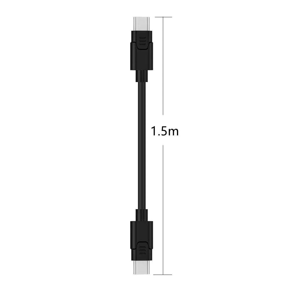 EKSA Type C to 3.5mm Audio Cable / Type C to Type C Cable / Type C Female to USB Cable for E5000 Pro 3in1 Gaming Headset Gamer