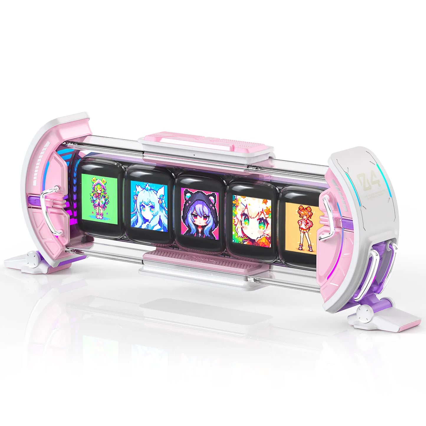 Divoom Times Gate - Cute Gaming Digital Clock with Smart App-Controlled