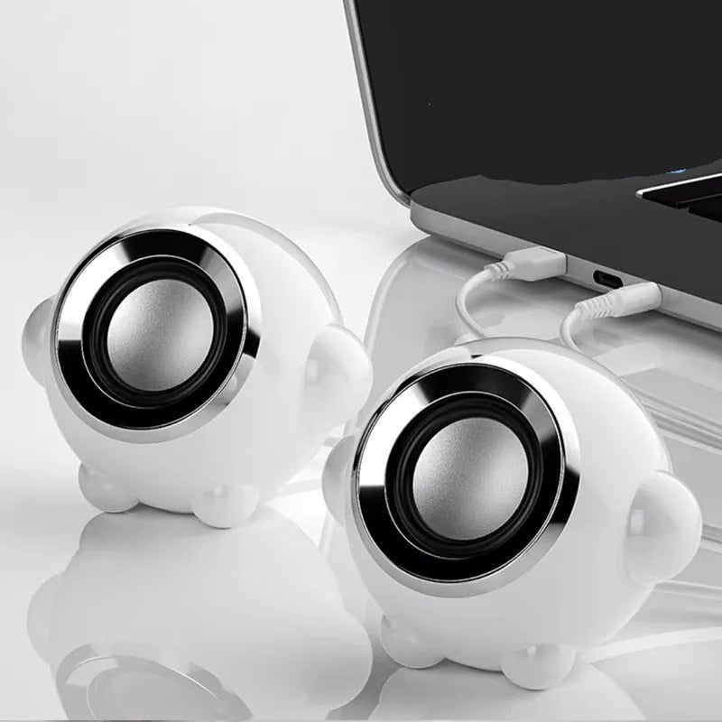 Pink Computer Speakers For PC Laptop