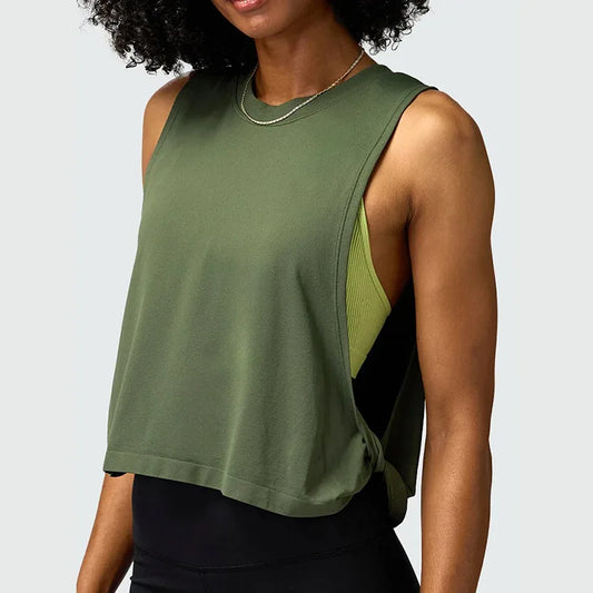 Breathable Workout Gym Tank Tops Female Sportswear
