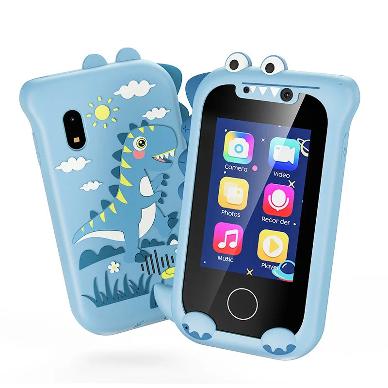 Kids Phone Gifts Toys for 3-12 Year Olds Toy Phone with Dual Camera