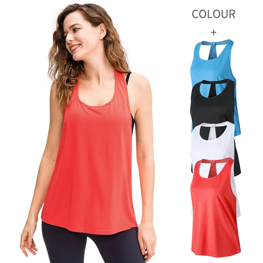 Sweat-Wicking, Quick-Drying, Fitness, Running, Loose Top, Vest