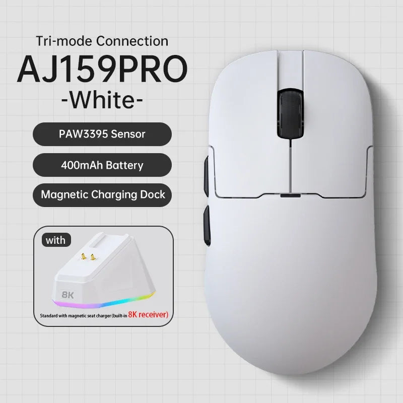 AJAZZ AJ159 2.4G USB Wireless Mouse Bluetooth 2.4G Gaming Mouse
