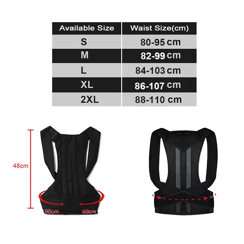 Posture Corrector Back Posture Brace Clavicle Support Stop