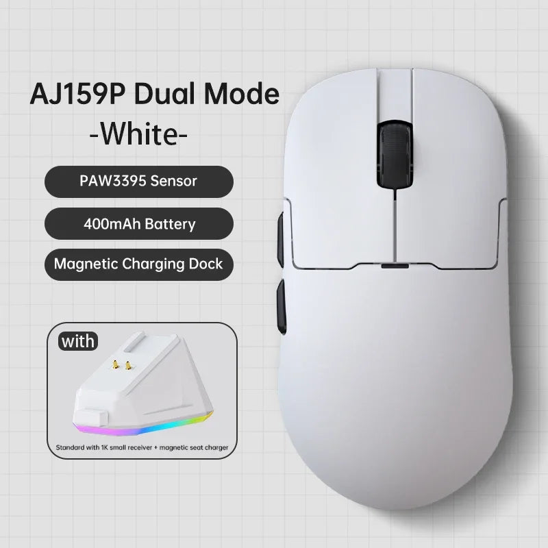 AJAZZ AJ159 2.4G USB Wireless Mouse Bluetooth 2.4G Gaming Mouse