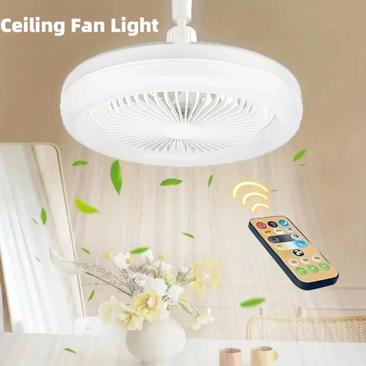 ﻿ Smart 2 In 1 Ceiling Fan With Remote Control Lighting
