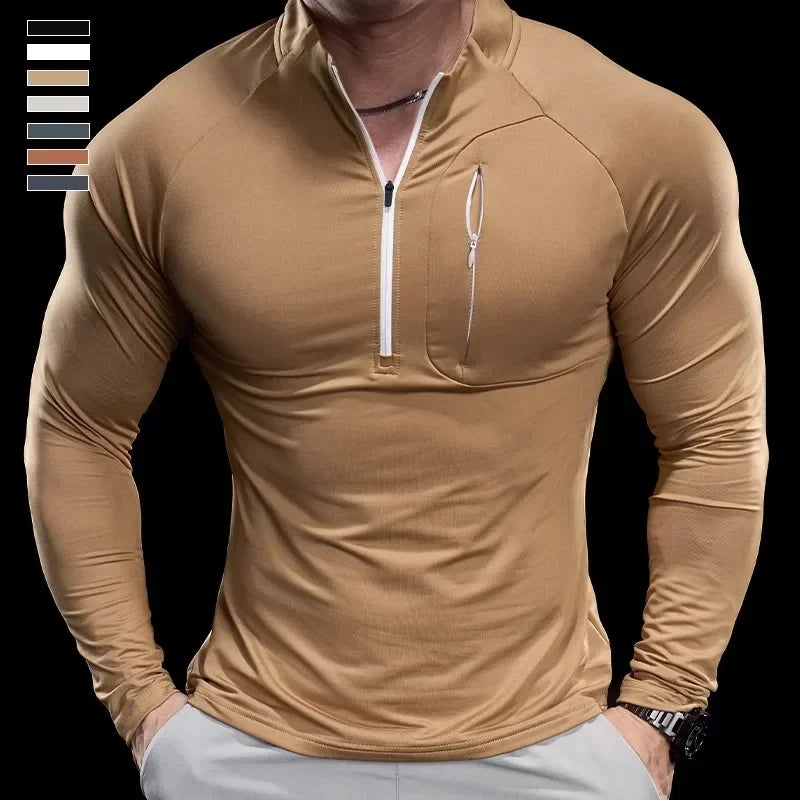 Sports Gym Fitness Quick-drying Breathable Long-sleeved T-shirt