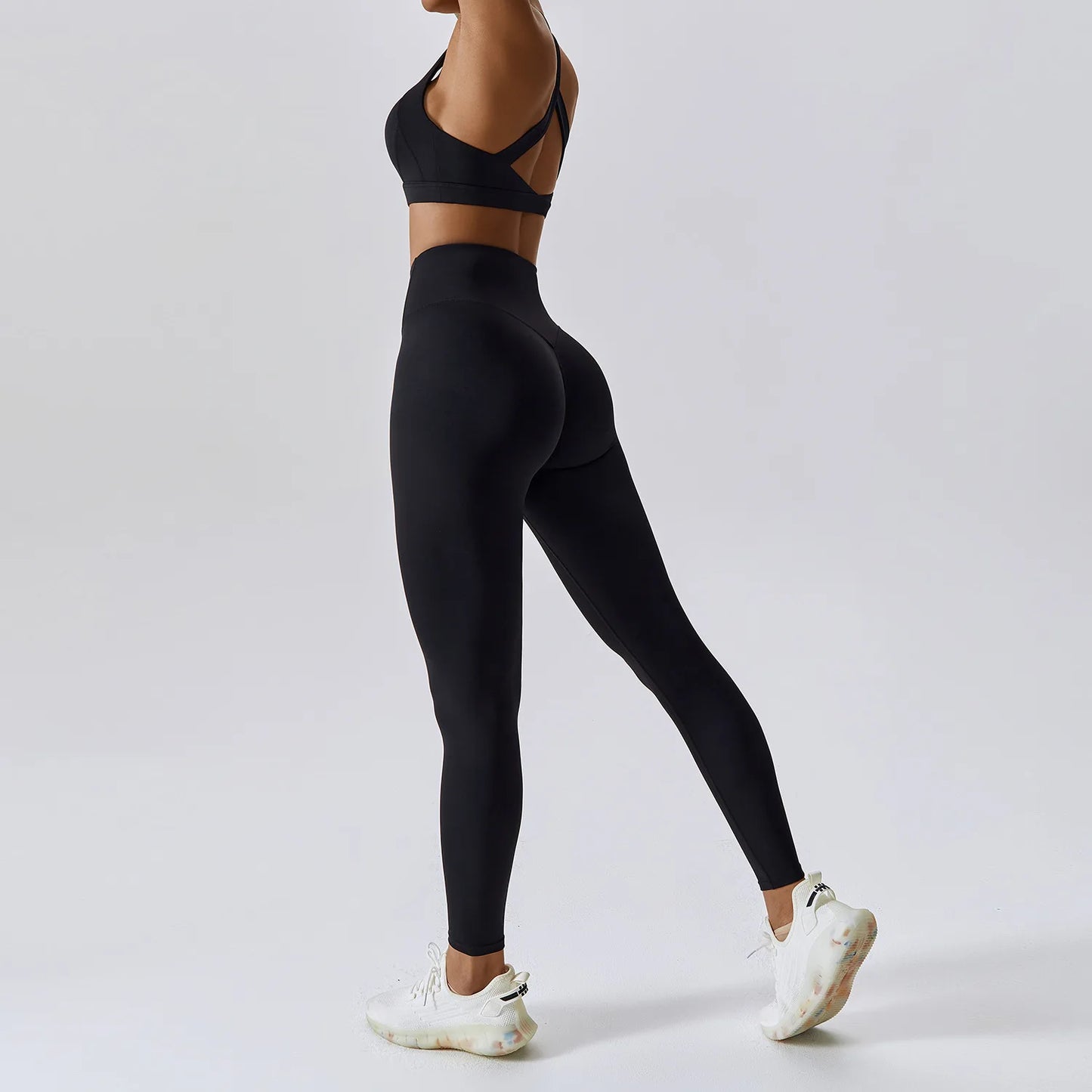 Set 2PCS Sports Suit Women Gym