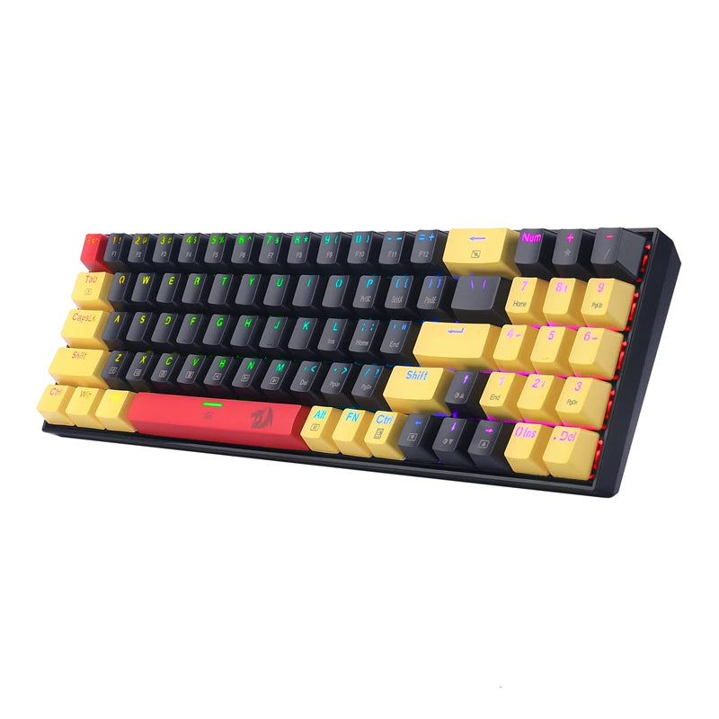 Redragon Gaming Mechanical Keyboard RGB Backlit 78 Keys Swith Anti-Dust