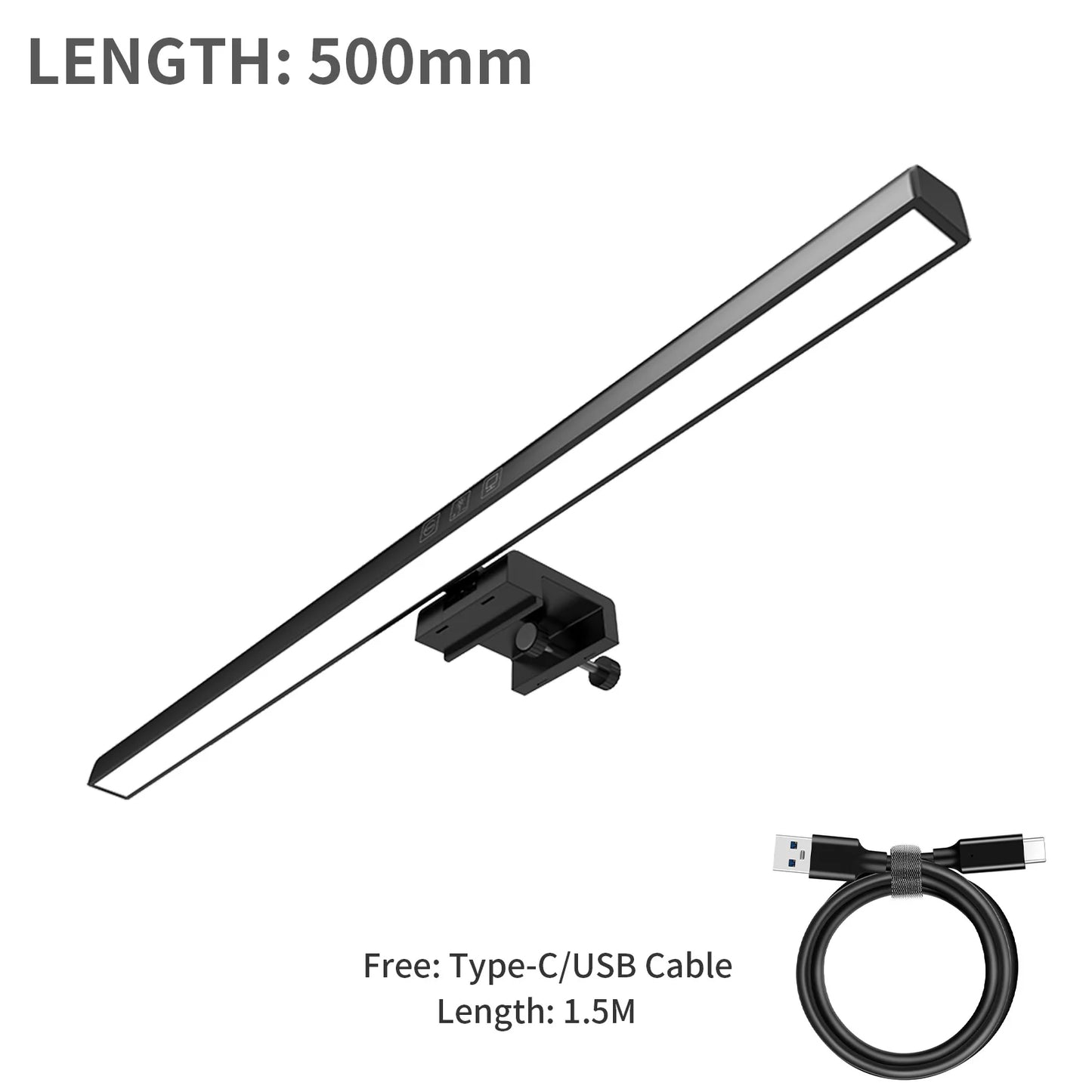 Led Rechargeable Table Lamp PC Monitor Screen Light Bar
