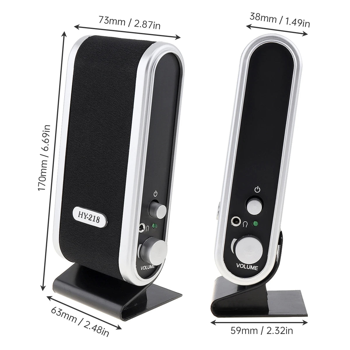 Portable Loud Speaker for PC Laptop Computer M AC