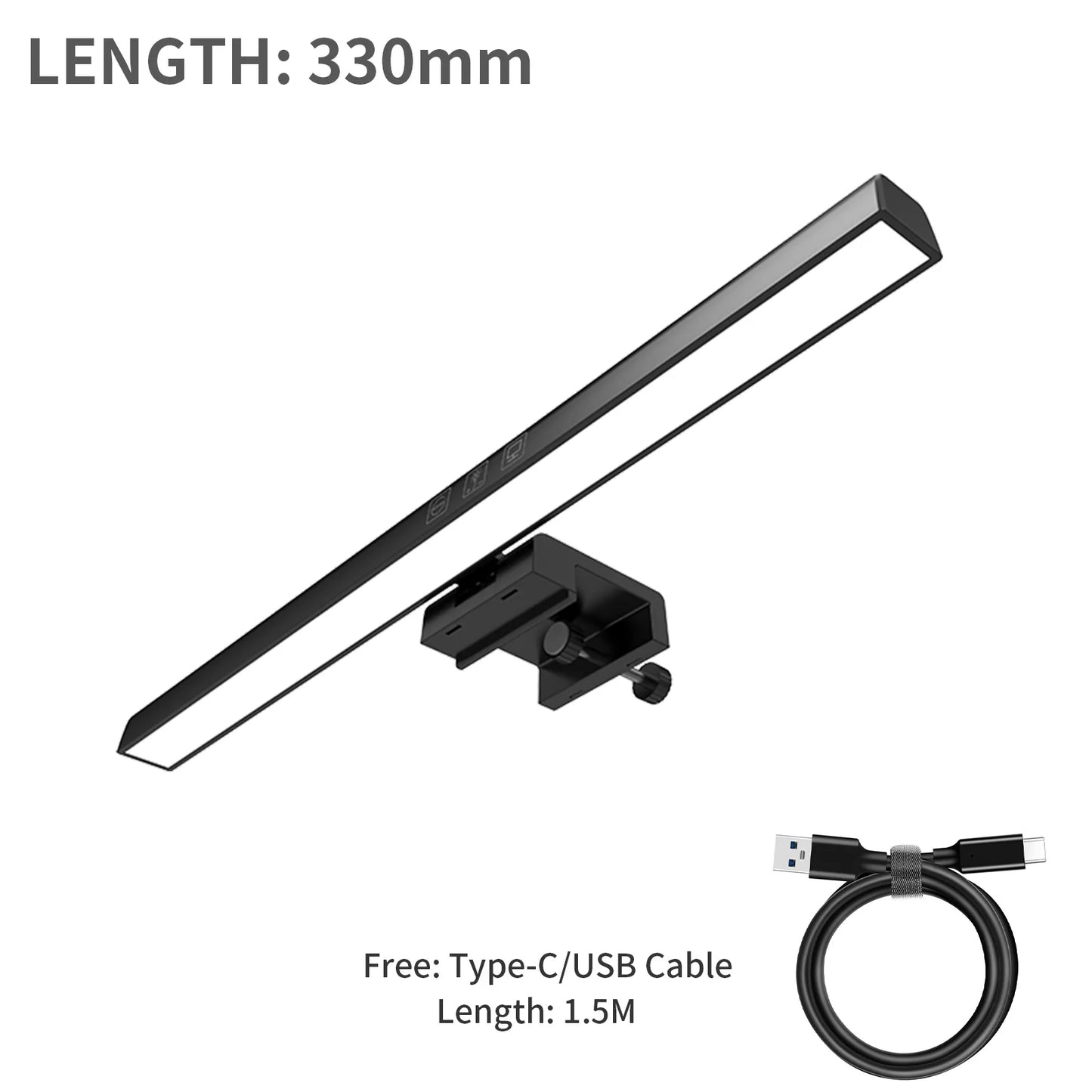 Led Rechargeable Table Lamp PC Monitor Screen Light Bar