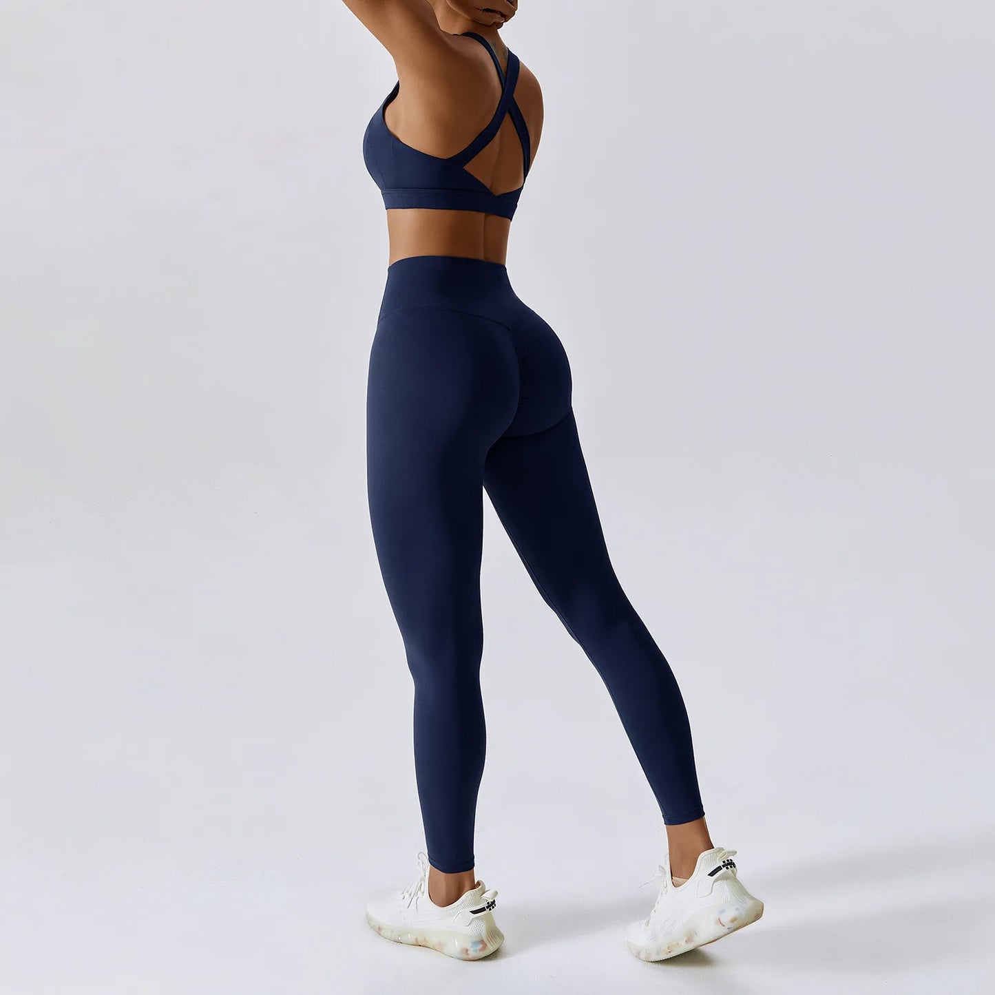 Set 2PCS Sports Suit Women Gym