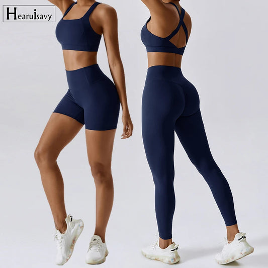 Set 2PCS Sports Suit Women Gym