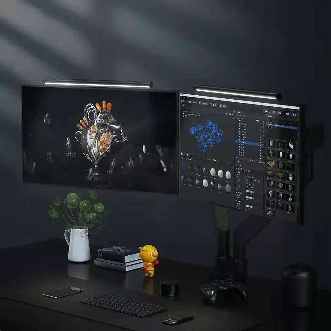LYMAX Desk Lamp Screen bar Display Hanging
