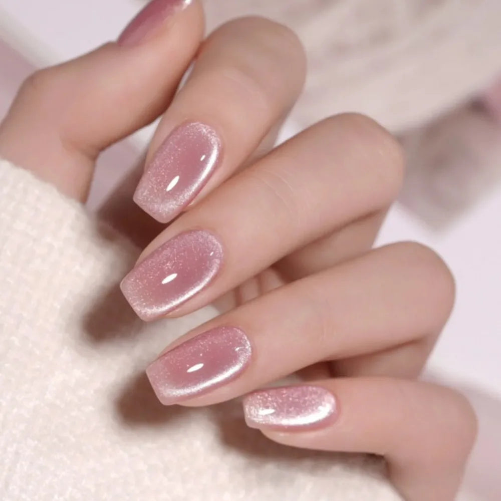 24pcs Cat's Eye Fake Nails