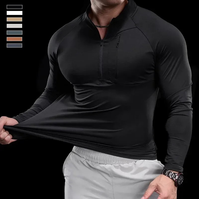 Sports Gym Fitness Quick-drying Breathable Long-sleeved T-shirt