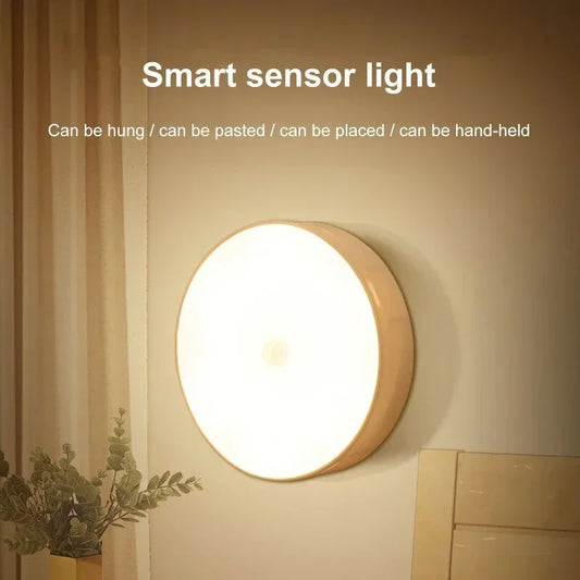 Smart Human Body Sensor  LED Night Lamp Emergency Automatic