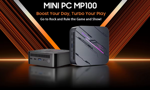 [World Premiere] Blackview Mini PC MP100  R7 5700U Mini PC 8-Core 16-Thread 16GB /32GB DDR4 512GB/1TB SSD Mini Computer PC