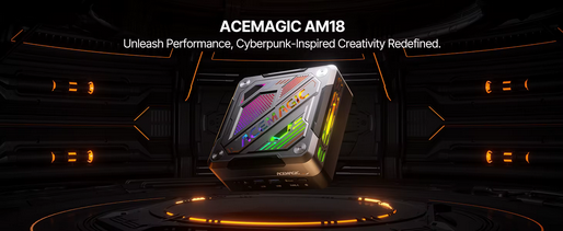 ACEMAGIC AM18 Gaming Mini PC Ryzen 7 7840HS up to 45W RAM 32GB NVME SSD 1TB PC Gamer DDR5 Wifi6 Windows 11 Desktop Computer