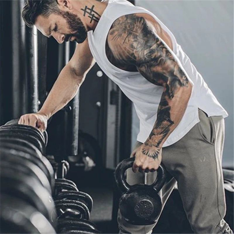 Training Clothing Quick Dry Bodybuilding Sleeveless Compression Shirts