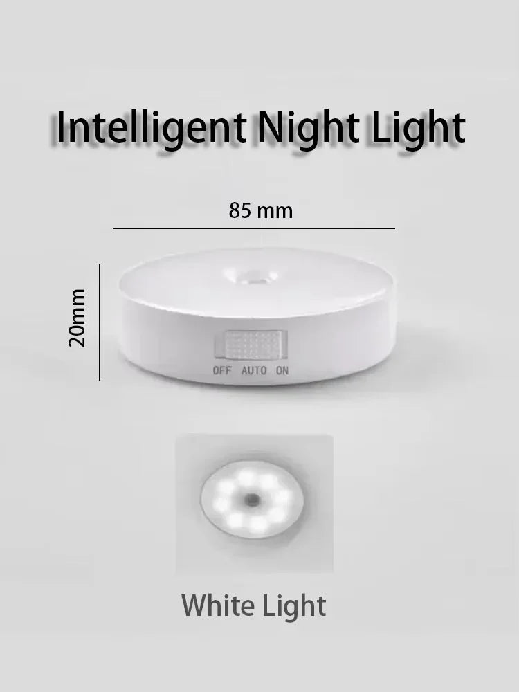 Smart Human Body Sensor  LED Night Lamp Emergency Automatic
