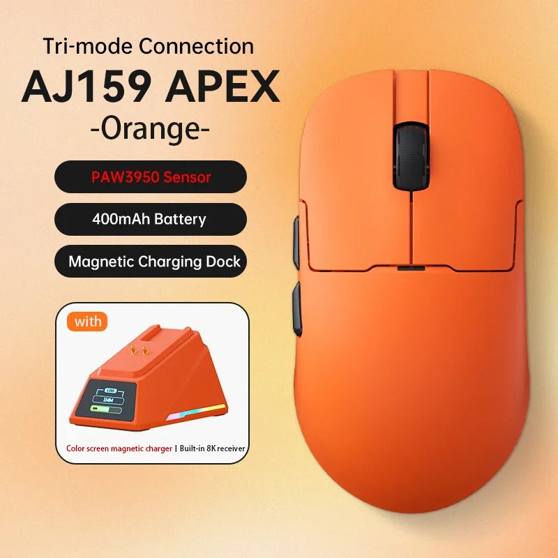 AJAZZ AJ159 2.4G USB Wireless Mouse Bluetooth 2.4G Gaming Mouse