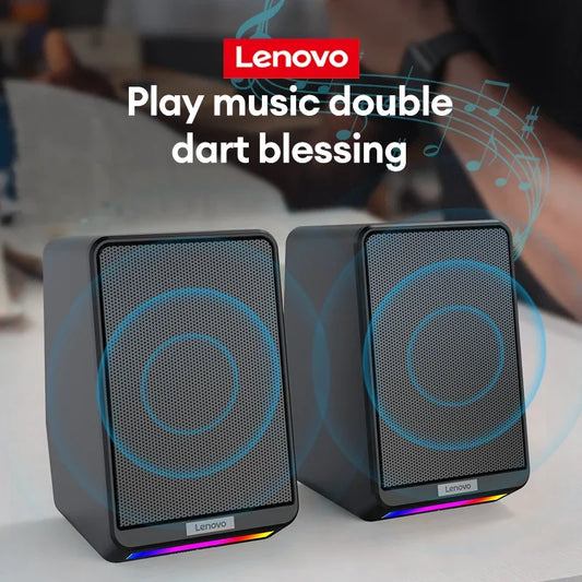 Lenovo TS38 Wired Desktop Speakers Sound Bar