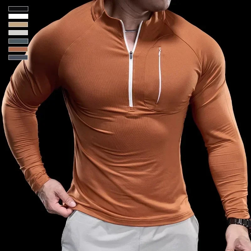 Sports Gym Fitness Quick-drying Breathable Long-sleeved T-shirt