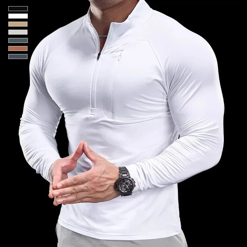 Sports Gym Fitness Quick-drying Breathable Long-sleeved T-shirt