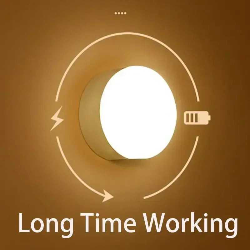 Smart Human Body Sensor  LED Night Lamp Emergency Automatic