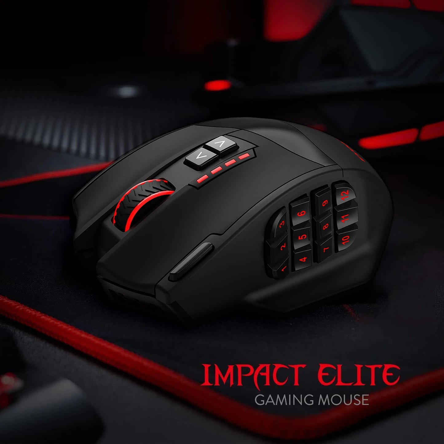 E-YOOSO X33 Impact Elite Wireless Gaming Mouse with 16 Programmable Buttons