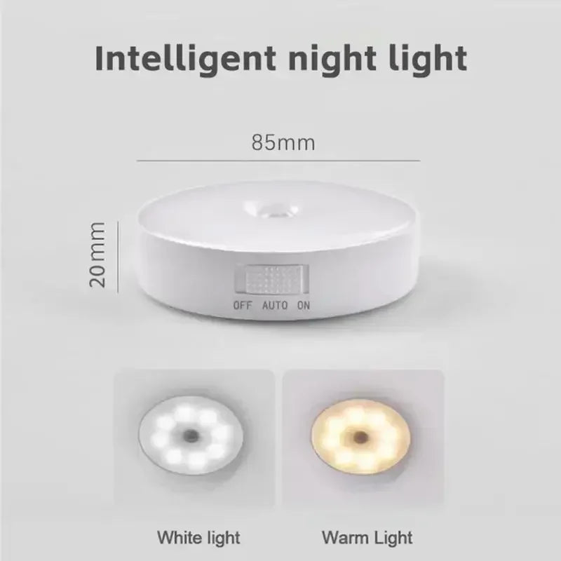 Smart Human Body Sensor  LED Night Lamp Emergency Automatic