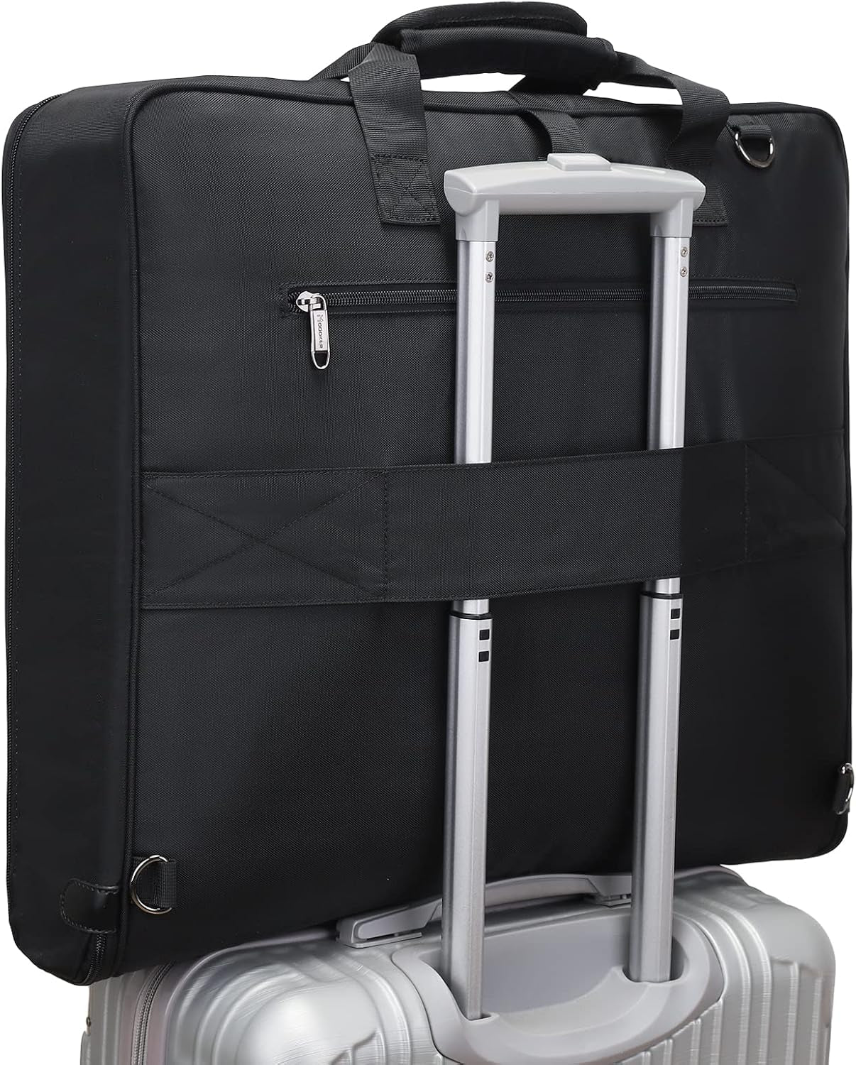 Suit Luggage Garment Bag with Shoulder Strap, Suit Carry on Bag Hanging Suitcase Garment Bags for Men Women Business Travel