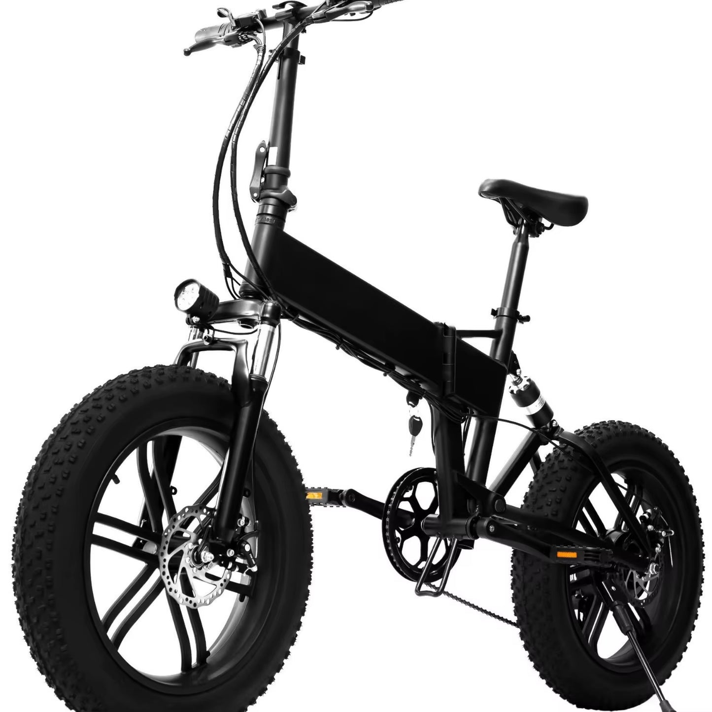 Driver'S Representative Folding Electric Bicycle Adult Portable Commuting Two Wheeled Electric Scooter Electric Dirt Bike