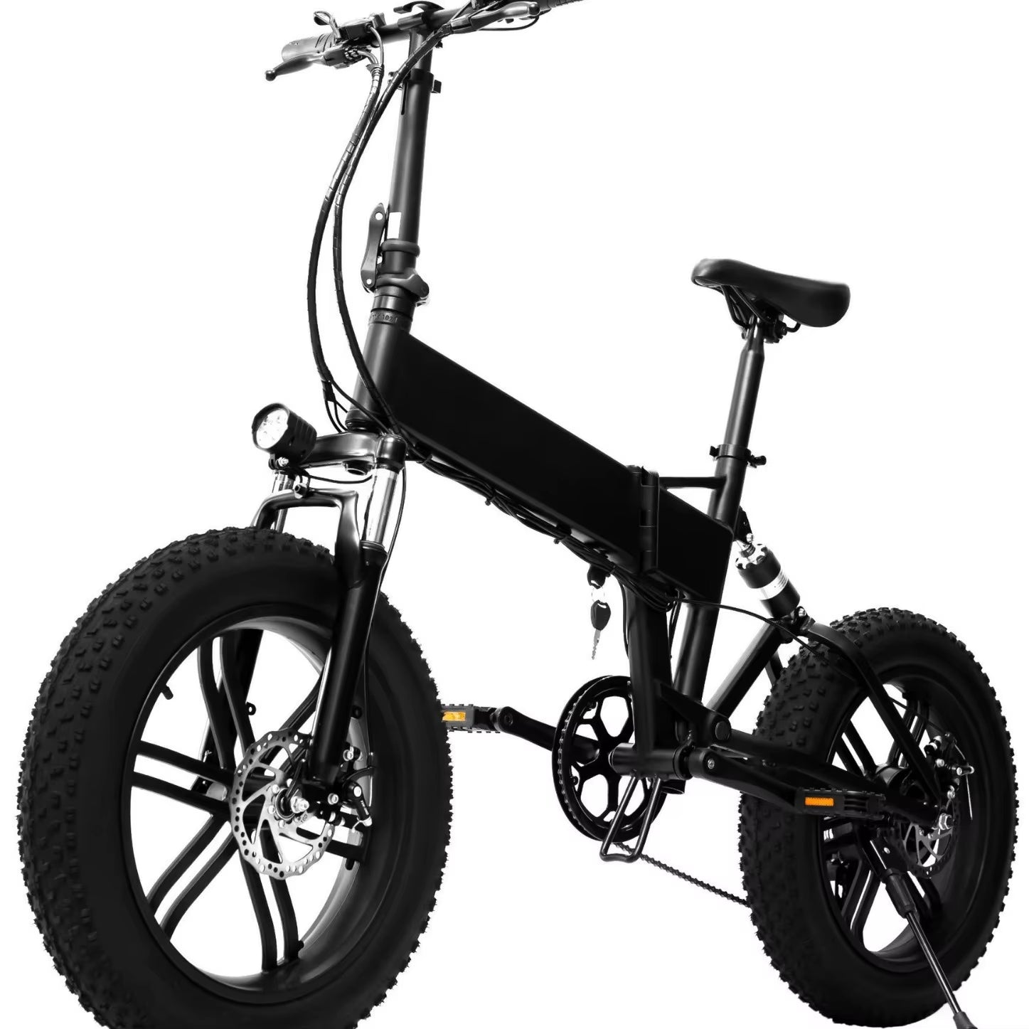Driver'S Representative Folding Electric Bicycle Adult Portable Commuting Two Wheeled Electric Scooter Electric Dirt Bike