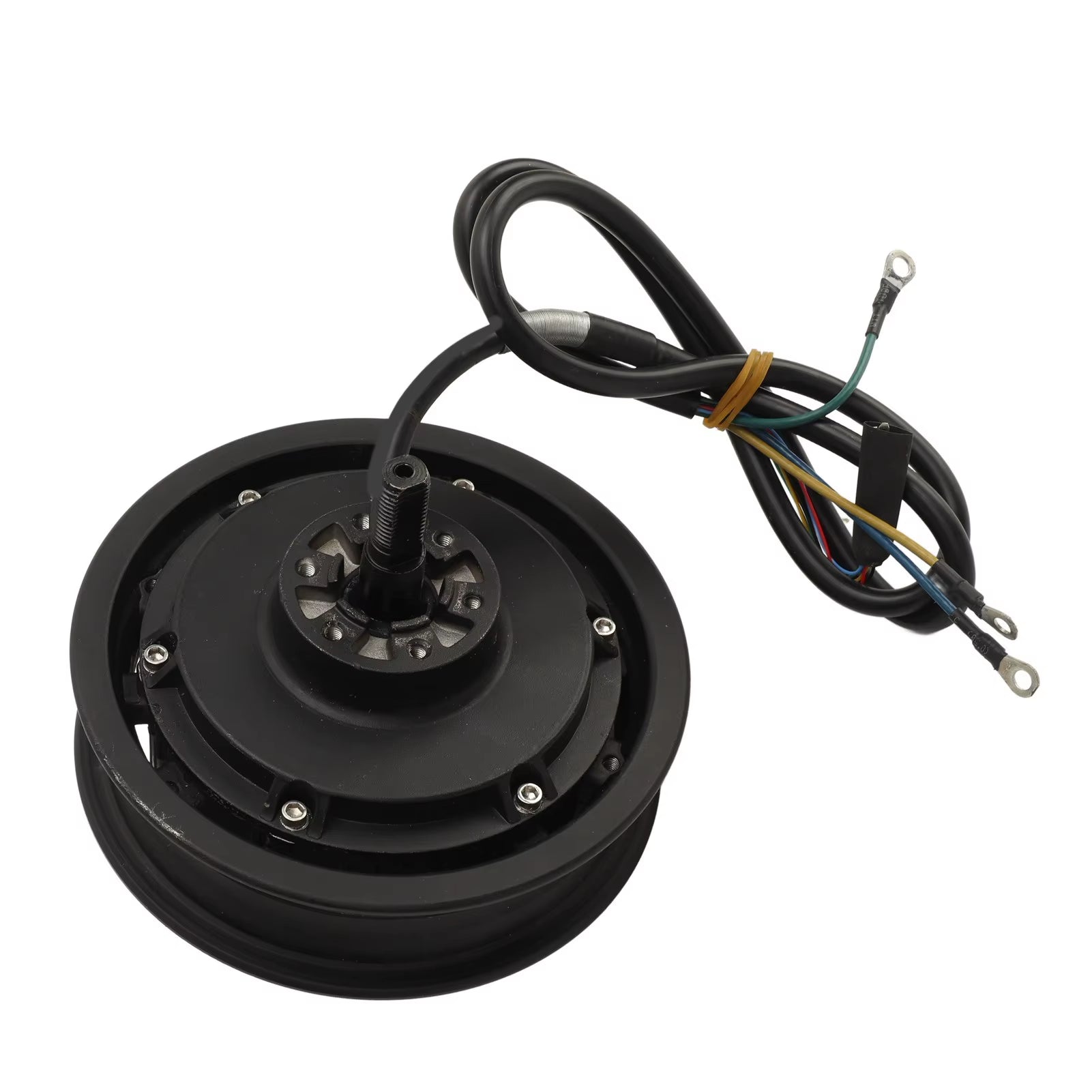 48 to 72V Disc Brake Hub Motor 10In 800 to 2200W Brushless Wheel Motor for Motorcycle Electric Bike Electric Scooter