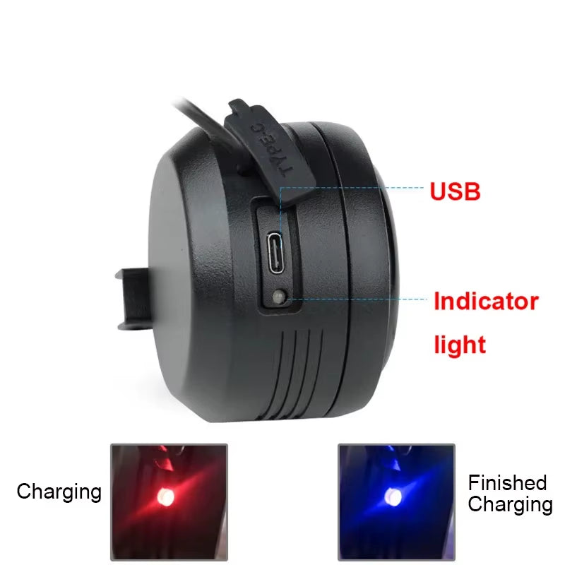 FEDOG Bicycle Electric Bicycle Scooter Electric Horn Alarm Electric Super Loud Horn, Remote Control Operation anti Theft Alarm