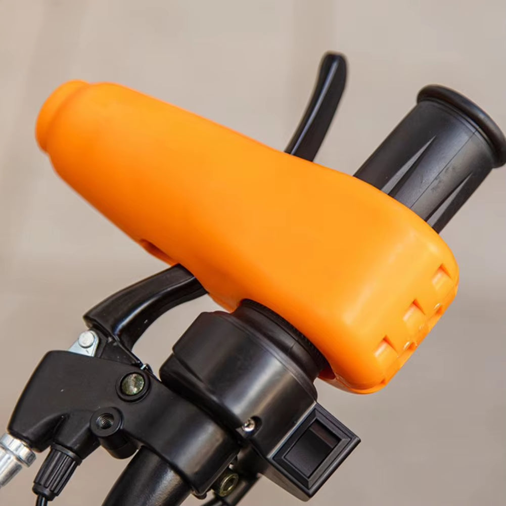 Sound Motorcycle Handlebar Lock Scooter Electric Vehicle Bicycle Safe Anti-Theft Accelerator Brake Padlock Motorcycle Accessorie