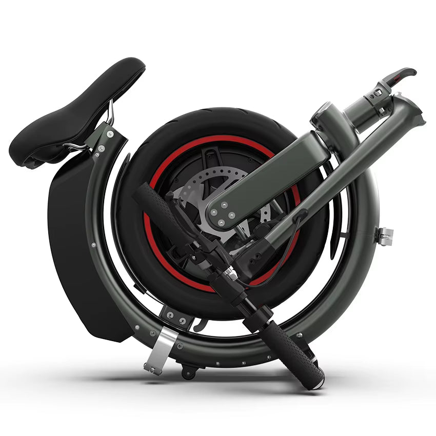 Driver'S Representative Folding Electric Bicycle Adult Portable Commuting Two Wheeled Electric Scooter Electric Dirt Bike